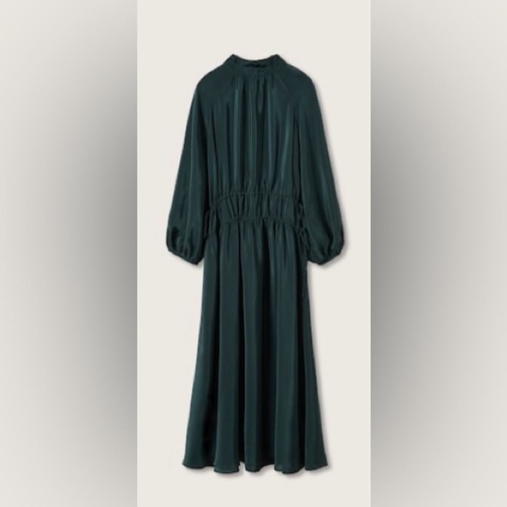 Mango Drawstring waist dress
